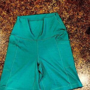 Women's Green Shorts
